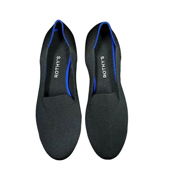 Rothy’s The Loafer in Black Solid Women’s Size 9.5 - Picture 4 of 9